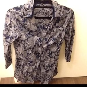 Express long sleeved botton down shirt